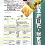 【活動轉知】2025 精準新食代－醫食同源研討會