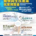 【活動轉知】國立臺灣大學醫學院「2026 醫學與生技產業就業博覽會」